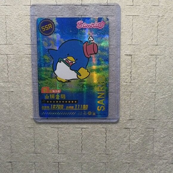 Sanrio Tuxedo Sam Wave 6 Booser Set - 3 Piece With Top Load Sleeve - Picture 3 of 5